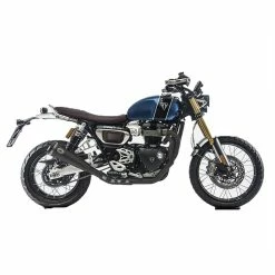 New 😀 Full System Zard Steel Racing Low Black Exhaust Scrambler 1200 🎉