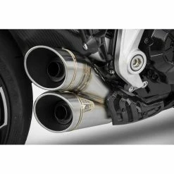 Deals 🎉 Full System Zard Kit Full Exhaust 2>1>2 Racing Inox Ducati X-diavel 😍