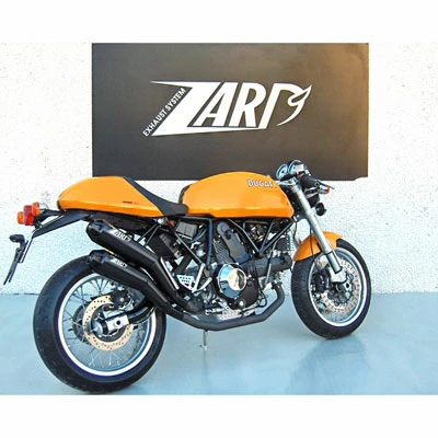 Cheapest ❤️ Zard N.2 Silencers Stacked Ducati Sport 1000 & Paul Smart ✔️
