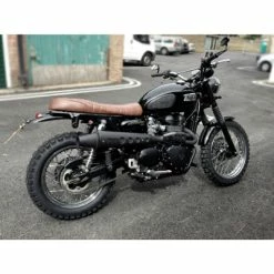 Budget ⭐ Full System Zard 2>1 Steel High Racing Full Kit Triumph Scrambler 🎁