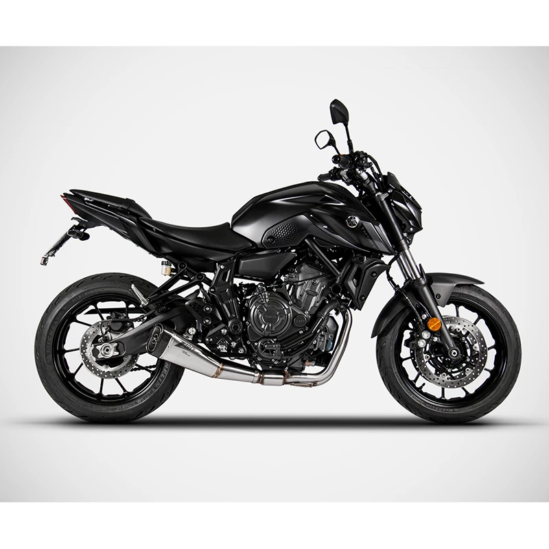 Brand new π Full System Zard 2-1 Short Euro 5 Full Exhaust Yamaha Mt-07 𧨠- Image 2