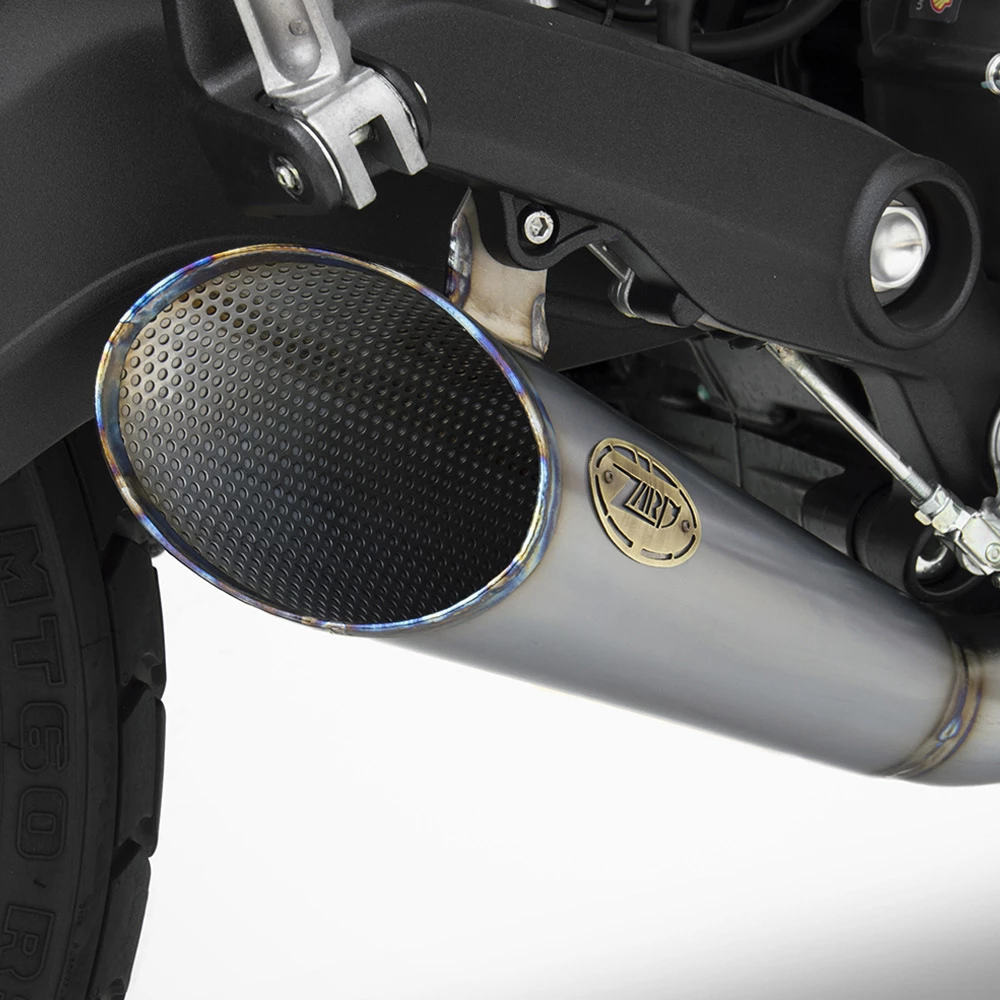 Outlet π₯° Full System Zard Complete Kit 2>1 Steel Racing Ducati Scrambler π―
