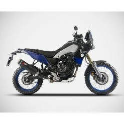 Cheapest ⌛ Silencers Zard Racing Slip On Yamaha Tenere 700 Black 🥰